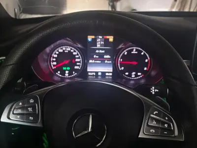 Gebraucht Mercedes C250 Style 204 PS (150 kW) 2017 Schwarz Coupé
