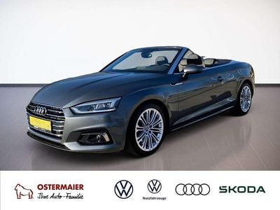 Usata Audi A5 Cabriolet Design 190 CV (139 kW) 2019 Grigio Cabrio