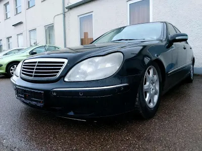 Gebraucht Mercedes S320 224 PS (164 kW) 2000 Schwarz Limousine