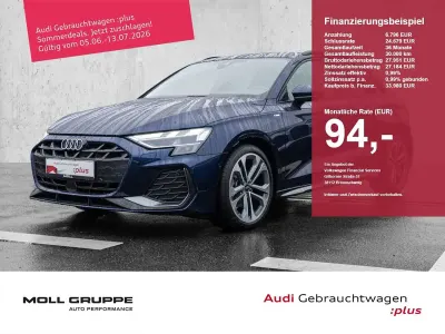 Gebraucht Audi A3 S-Line 116 PS (85 kW) 2025 Navarrablau metallic Limousine