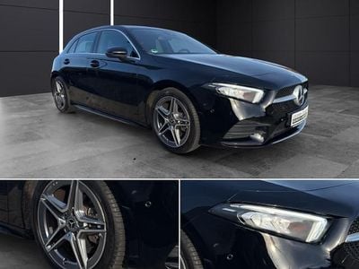 Gebraucht Mercedes A180 AMG line 136 PS (100 kW) 2022 Schwarz Limousine