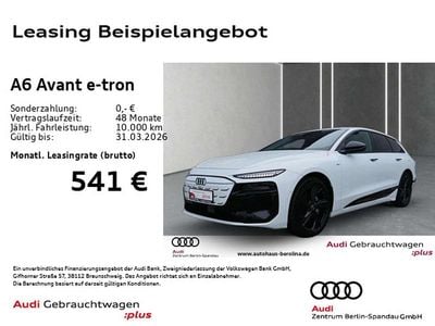Gebraucht Audi A6 e-tron S-Line 269 kW (367 PS) 2025 Weiß Kombi