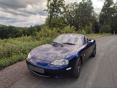 Gebraucht Mazda MX5 Edition 110 PS (80 kW) 2003 Blau Cabrio