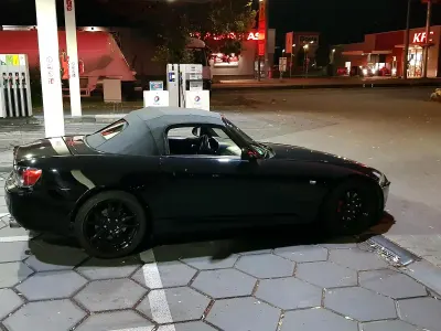 Käytetty Honda S 2000 S 240 HP (176 kW) 2004 Musta Avoauto