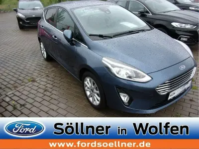 Brugt Ford Fiesta Titanium 95 HK (69 kW) 2020 Blå Hatchback