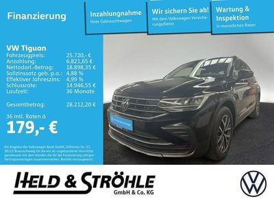 Gebraucht VW Tiguan Life 150 PS (110 kW) 2022 Deep black perleffekt (metallic) SUV