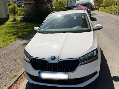 Gebraucht Skoda Fabia 95 PS (69 kW) 2021 Weiß Kleinwagen