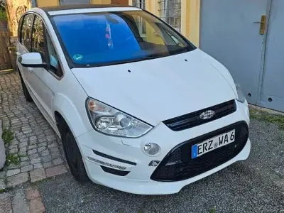 Gebraucht Ford S-MAX Titanium S 203 PS (149 kW) 2010 Weiß Van / Kleinbus