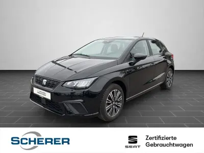 Gebraucht Seat Ibiza Style 116 PS (85 kW) 2024 Midnight schwarz metallic (metallic) Kleinwagen
