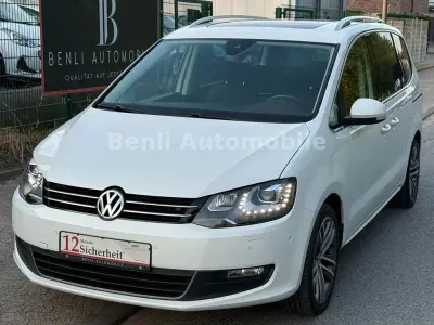 Gebraucht VW Sharan Cup 140 PS (102 kW) 2015 Weiß Van / Kleinbus
