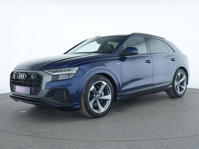 Gebraucht Audi Q8 Ambiente 286 PS (210 kW) 2022 Navarrablau SUV