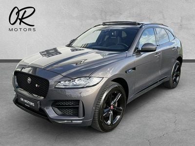 Gebraucht Jaguar F-Pace R-Sport 179 PS (131 kW) 2017 Grau SUV