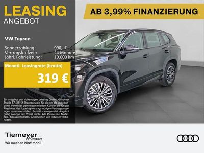 Gebraucht VW Tayron Life 150 PS (110 kW) 2025 Schwarz SUV