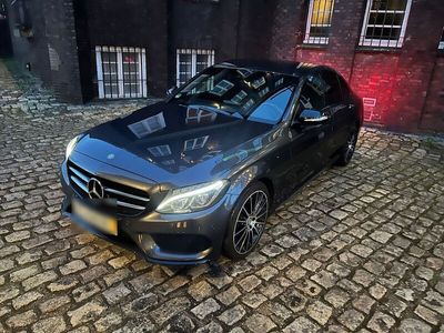 gebraucht Mercedes C250 AMG Night Paket Burmester LED Unfall frei TÜV neu