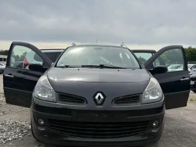 Gebraucht Renault Clio GrandTour Dynamique 101 PS (74 kW) 2008 Schwarz Kombi