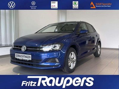 Reef blue metallic Gebraucht 2018 VW Polo Comfortline Kleinwagen | 13.990 € (Fairer Preis)