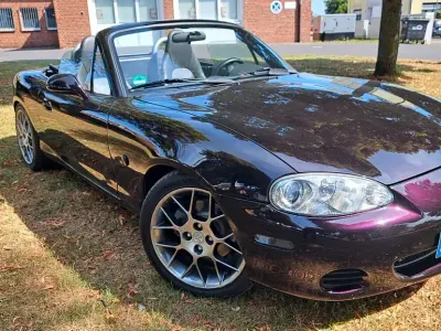 Używany Mazda MX5 110 KM (80 kW) 2004 Purpurowy Kabriolet
