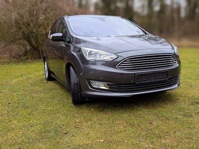 Gebraucht Ford C-MAX Titanium 125 PS (91 kW) 2015 Grau Van / Kleinbus