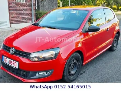 Gebraucht VW Polo Trendline 90 PS (66 kW) 2011 Orange Kleinwagen