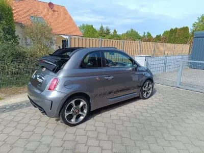 Używany Abarth 500C 140 KM (102 kW) 2010 Szary Kabriolet