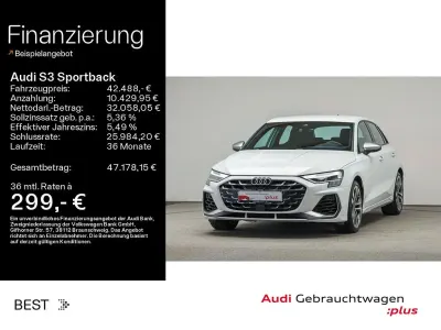 Gebraucht Audi S3 Ambiente 333 PS (244 kW) 2025 Arkonaweiß Limousine