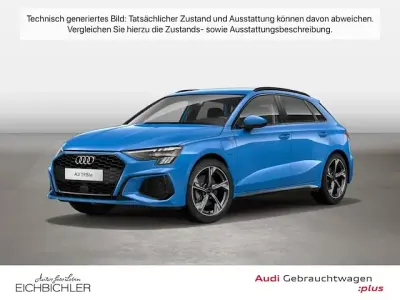 Gebraucht Audi A3 Sportback e-tron Design 204 PS (150 kW) 2021 Turboblau Kleinwagen
