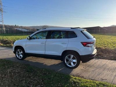 Gebraucht Skoda Karoq Soleil 116 PS (85 kW) 2019 Weiß SUV