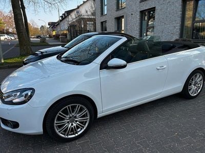 Gebraucht VW Golf Cabriolet 105 PS (77 kW) 2012 Weiß Cabrio