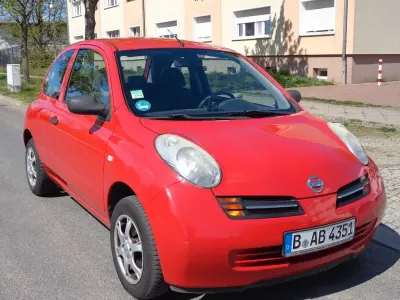 Usata Nissan Micra Acenta 65 CV (47 kW) 2004 Rosso Utilitaria