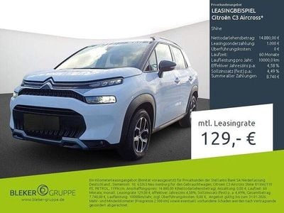 Weiss Gebraucht 2023 Citroën C3 Limousine | 13.670 € (Fairer Preis)