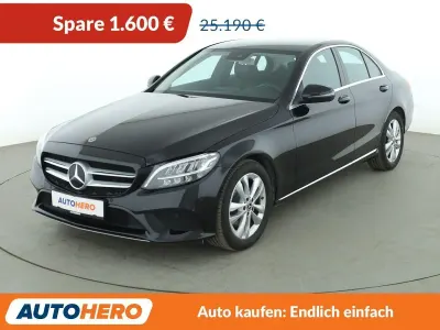 Gebraucht Mercedes C180 Avantgarde 156 PS (114 kW) 2019 Schwarz Limousine