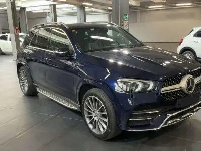 Gebraucht Mercedes GLE300 AMG line 245 PS (180 kW) 2021 Cavansitblau  metalliclack SUV