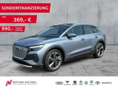 Gebraucht Audi Q4 e-tron Advanced 150 kW (204 PS) 2023 Blau SUV