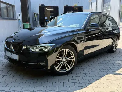 Gebraucht BMW 318 Sport Line 150 PS (110 kW) 2018 Schwarz Kombi