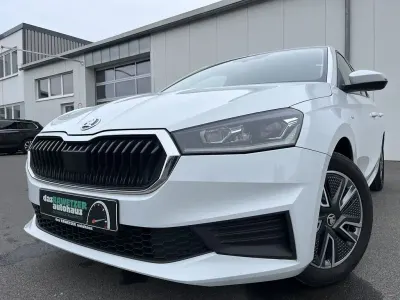 Gebraucht Skoda Fabia Tour 95 PS (69 kW) 2022 Weiß Kleinwagen