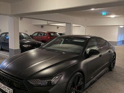 Second-hand Audi RS7 Ambiente 600 CP (441 kW) 2020 Albastru Hatchback