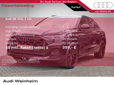 Neu Audi Q8 Sport 489 PS (359 kW) 2026 Schwarz SUV