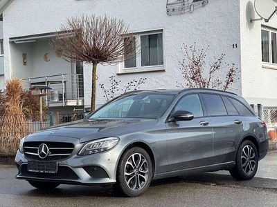 Gebraucht Mercedes C220 194 PS (142 kW) 2020 Selenitgrau Kombi