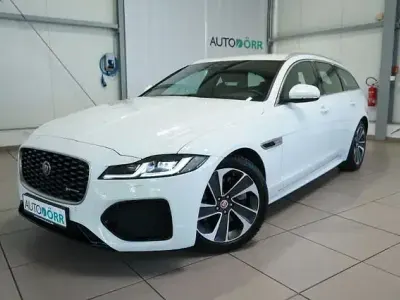 Usata Jaguar XF Sportbrake R-Dynamic 204 CV (150 kW) 2023 Bianco Station wagon