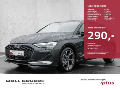 Brugt Audi A3 Advanced 116 HK (85 kW) 2025 Grå Sedan