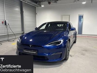 Second-hand Tesla Model S 492 kW (670 CP) 2024 Albastru Hatchback