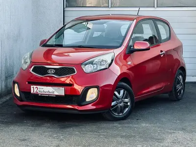 Brugt Kia Picanto 69 HK (50 kW) 2012 Rød Hatchback