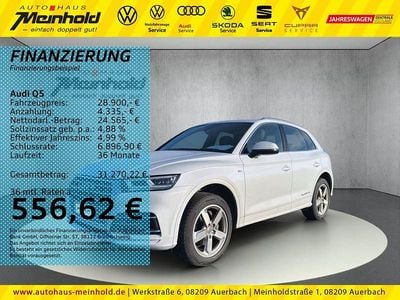Gletscherweiß metallic Gebraucht 2019 Audi Q5 Sport SUV | 28.900 € (Guter Preis)