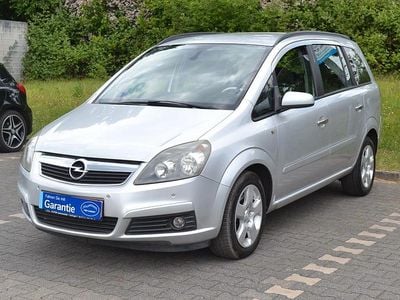 Gebraucht Opel Zafira Edition 94 PS (69 kW) 2006 Silber Van / Kleinbus