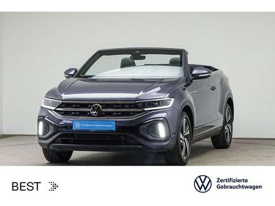 Second-hand VW T-Roc Cabriolet R-line 150 CP (110 kW) 2022 Gri Cabrio