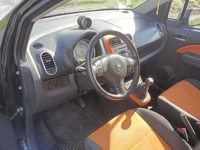 Gebraucht Opel Agila 85 PS (62 kW) 2008 Schwarz Kleinwagen
