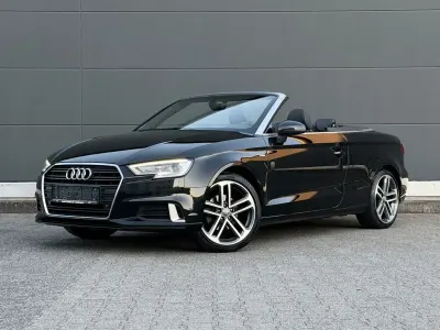 Gebraucht Audi A3 Cabriolet S-Line 150 PS (110 kW) 2017 Mythosschwarz metallic Cabrio