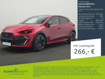 Nuova Renault Clio V Esprit Alpine 158 CV (116 kW) 2026 Rosso Berlina