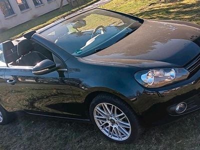 Gebraucht VW Golf 105 PS (77 kW) 2011 Schwarz Cabrio
