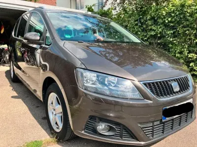 Gebraucht Seat Alhambra 140 PS (102 kW) 2014 Braun Van / Kleinbus